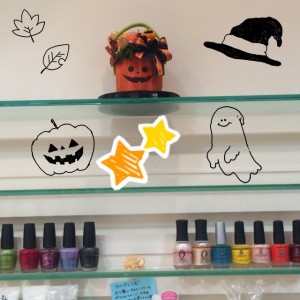 Halloweenですね。
